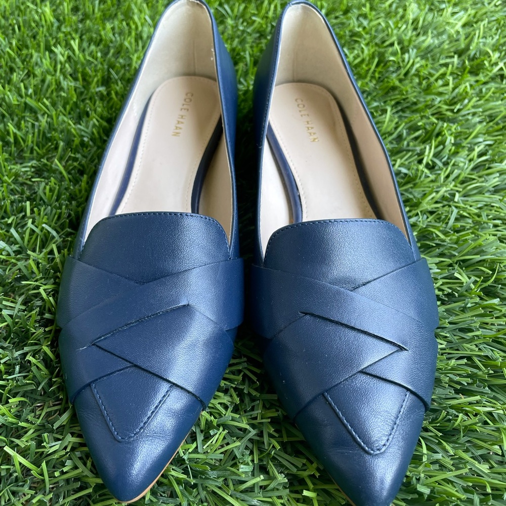 Cole Haan Blue Flats